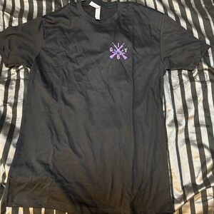 I Got Your 6 Veteran Black & Purple Womens T‑Shirt